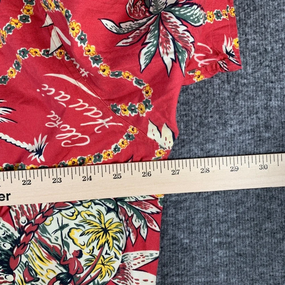 Vintage Polo Ralph Lauren Camp Shirt Men Extra Large Aloha Hawaiian